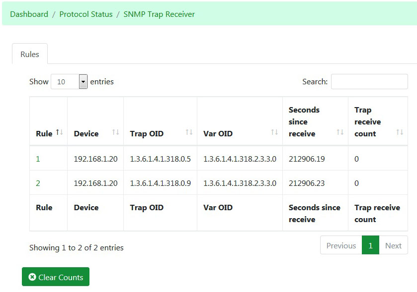 Snmp trap receiver status page.jpg